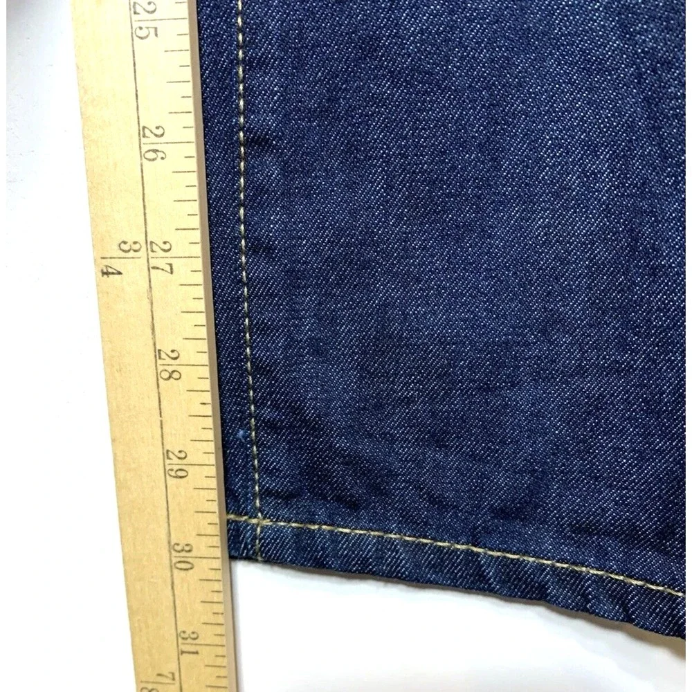 NEW Aeropostale Jeans Women 28X30 Blue Straight Dark Wash Denim 100% Cotton wTAG